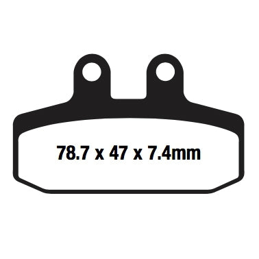 EBC Double-H Superbike Brake Pad - FA256HH EBC BRAKE