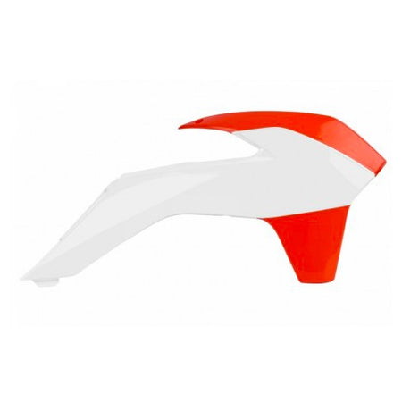 Polisport Radiator Louvers Wh/og KTM