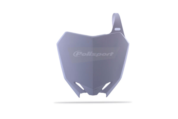 Polisport Number Plate Suzuki White