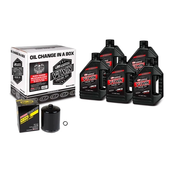 Maxima OIL Change KIT Quick Milw 20W50 BK