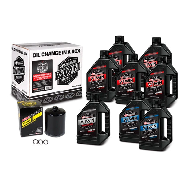 Maxima OIL Change KIT Full Milw Synt 20W50 BK