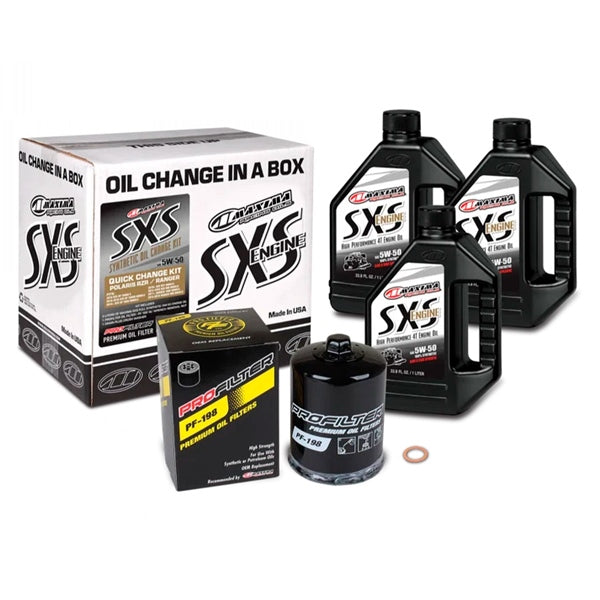 Maxima OIL Change KIT SXS Synt 5W50