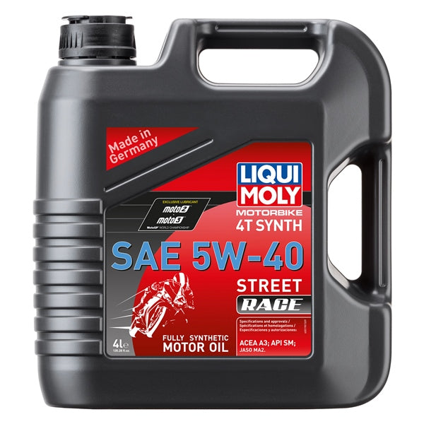 LiquiMoly OIL 4T 5W40 STR Race Synt 4L