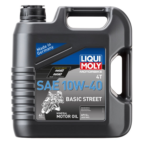 LiquiMoly OIL 4T SAE 10W40 Basic STR Mral 4L