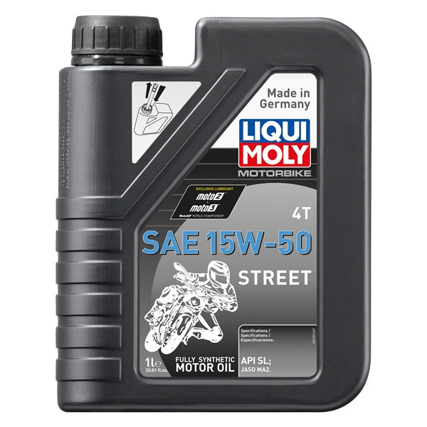 LiquiMoly OIL 4T SAE 15W50 STR Synt 1L