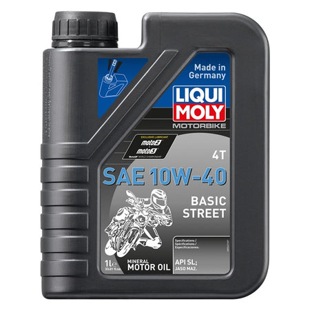 LiquiMoly OIL 4T SAE 10W40 Basic STR Mral 1L