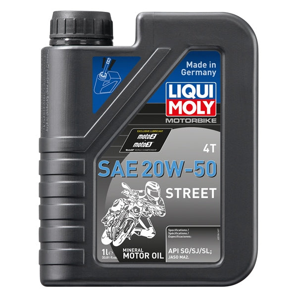 LiquiMoly OIL 4T SAE 20W50 STR Mral 1L