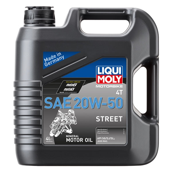 LiquiMoly OIL 4T SAE 20W50 STR Mral 4L