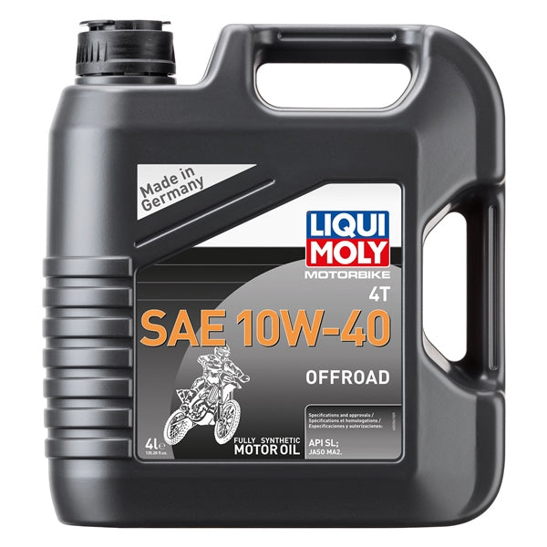 LiquiMoly OIL 4T SAE 10W40 MX Synt 4L