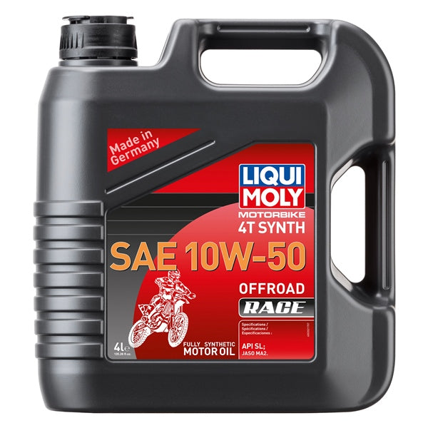 LiquiMoly OIL 4T SAE 10W50 MX Race Synt 4L Liqui
