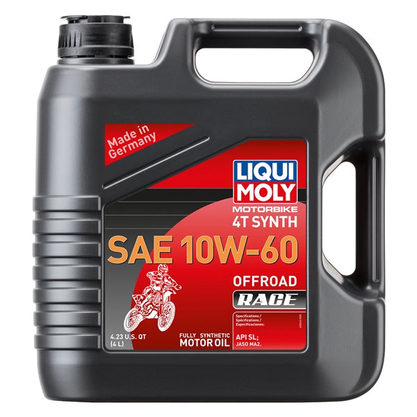 LiquiMoly OIL 4T SAE 10W60 MX Race Synt 4L Liqui