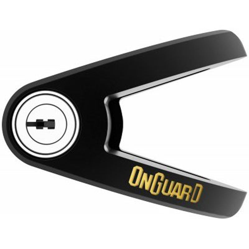Onguard BOXER 8051 STAPLER STYLE DISC LOCK - 5.5MM PIN BLACK