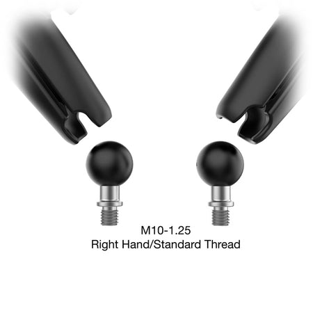 RamMount Mirror Tough-Mirror Kit - M10-1.25 Bases Long
