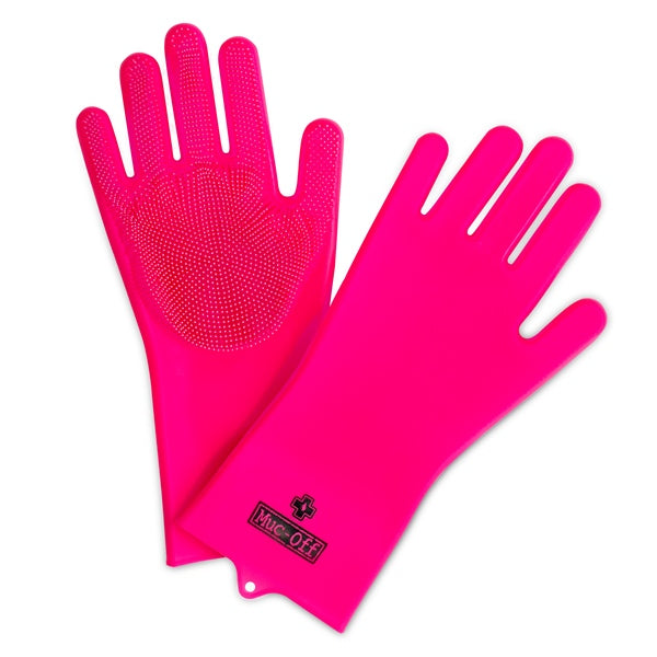 MucOff Deep Scrubber Gloves PI M