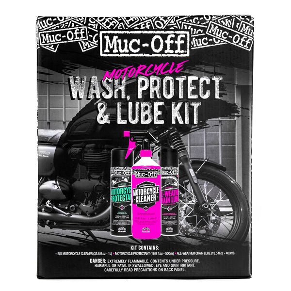MucOff Wash & Protect & Lube KIT Muc-off