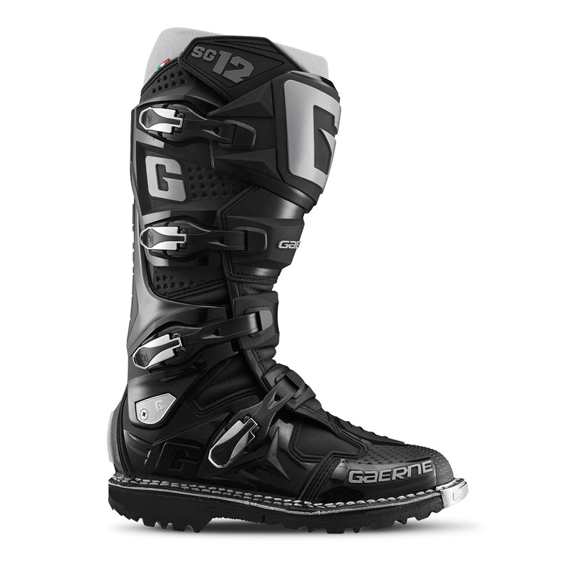 Gaerne GAERNE MX SG-12/BLACK ENDURO SOLE SIZE: