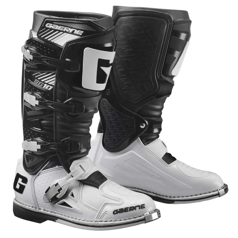Gaerne GAERNE MX SG-10/BLACK/WHITE SIZE: