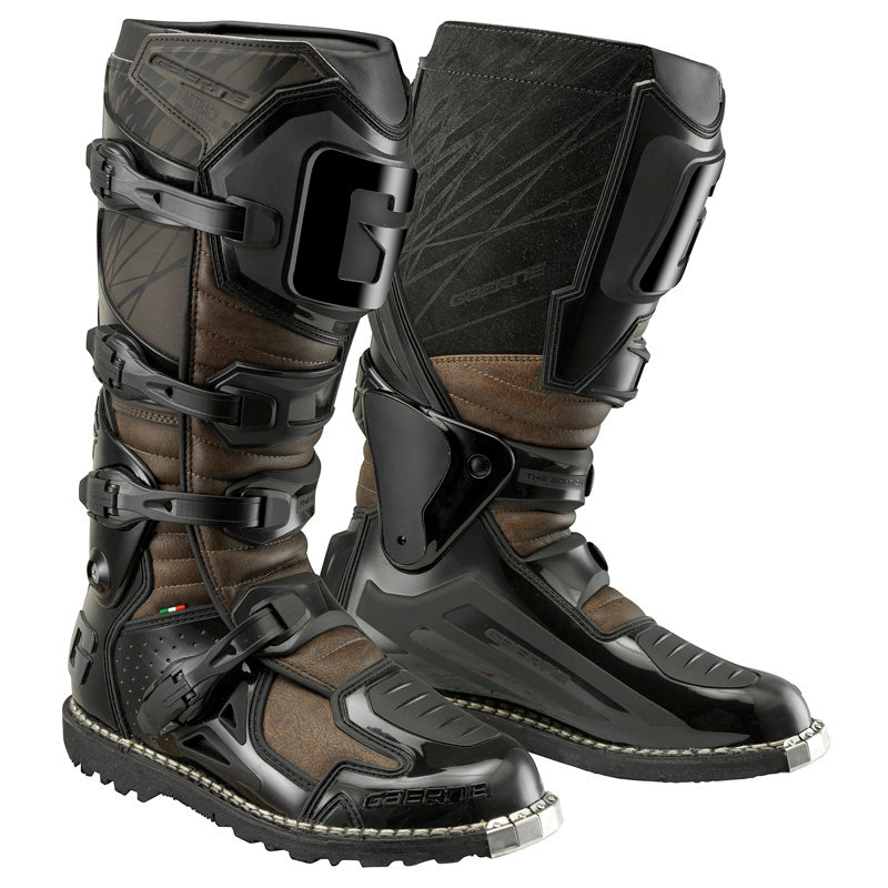 Gaerne FASTBACK ENDURANCE MX BOOTS - Black/Maroon