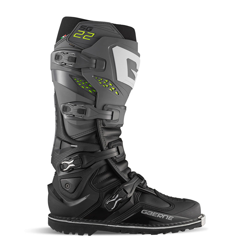 Gaerne SG-22 MX GORE-TEX BOOTS - Anthracite/Black