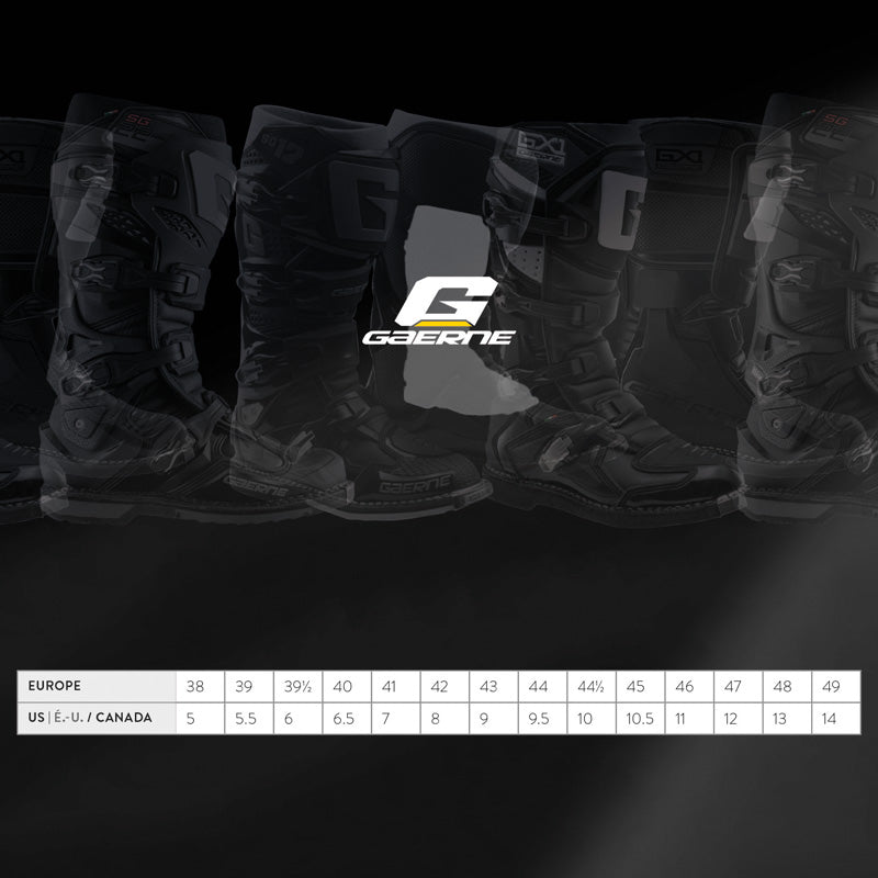 Gaerne GAERNE MX KID GX-J/BLACK/BLUE SIZE: