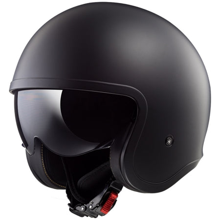 LS2 Helm Spitfire BK MAT Sunv