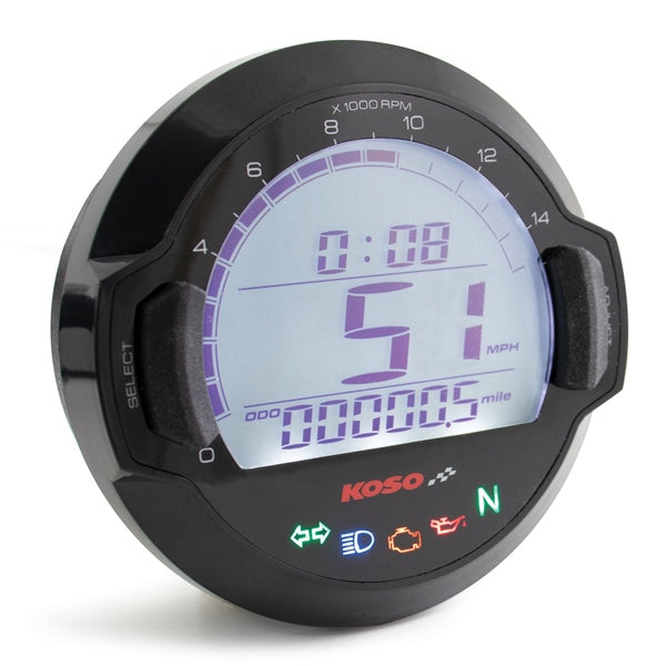 Koso Gauge GP Multi Function Dl-03sr BK