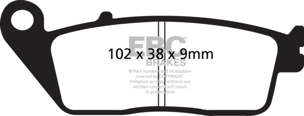 EBC FA142V Brake PAD FT