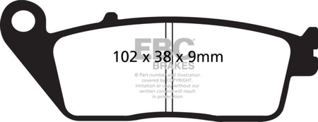 EBC FA142V Brake PAD FT
