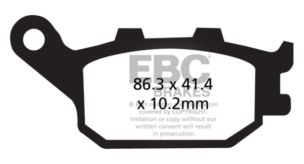 EBC FA174V Brake PAD RR