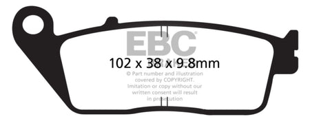 EBC FA196V Brake PAD FT