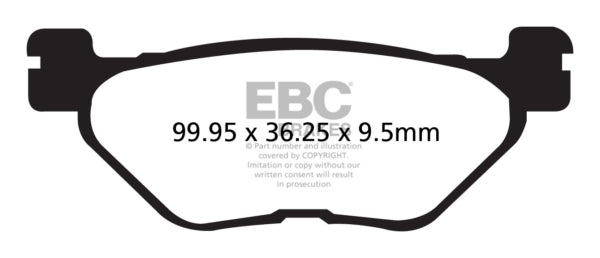 EBC FA319/2V Brake PAD RR