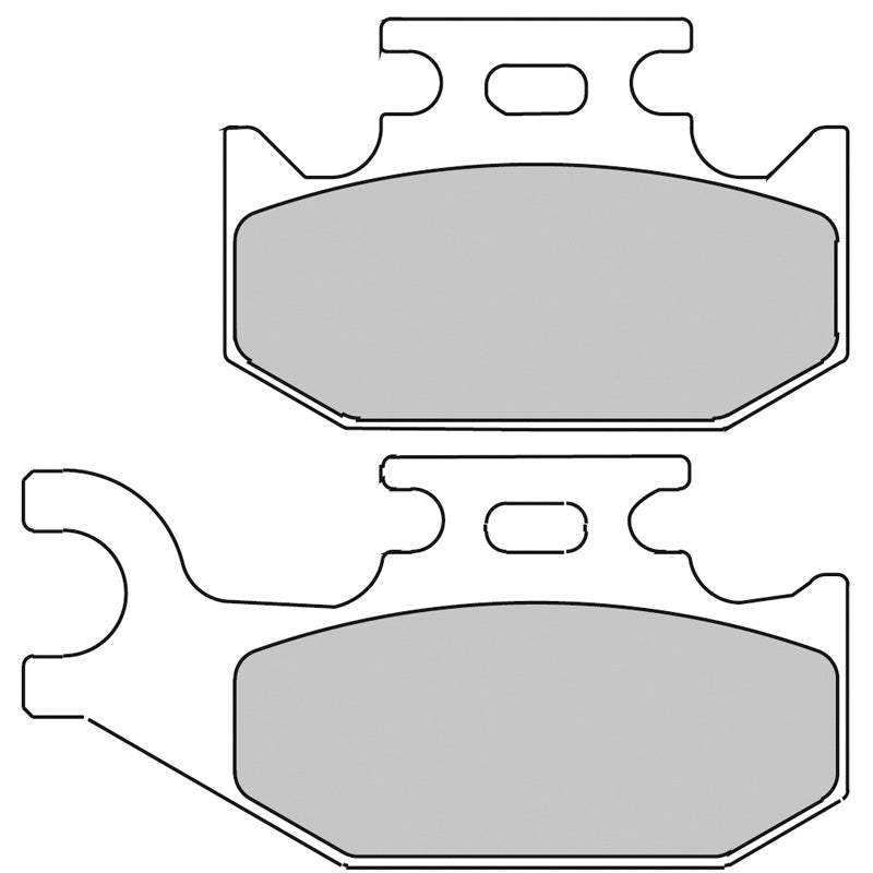 ITL BRAKE PADS - KEVLAR/CARBON - (FA317) REAR