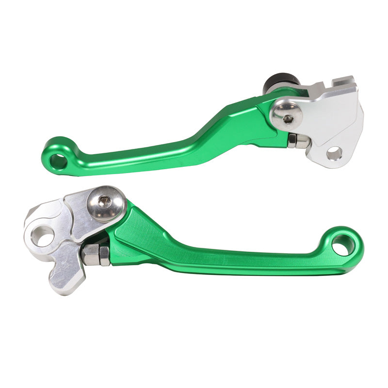 Toxic MX LEVER KIT GREEN KAWASAKI