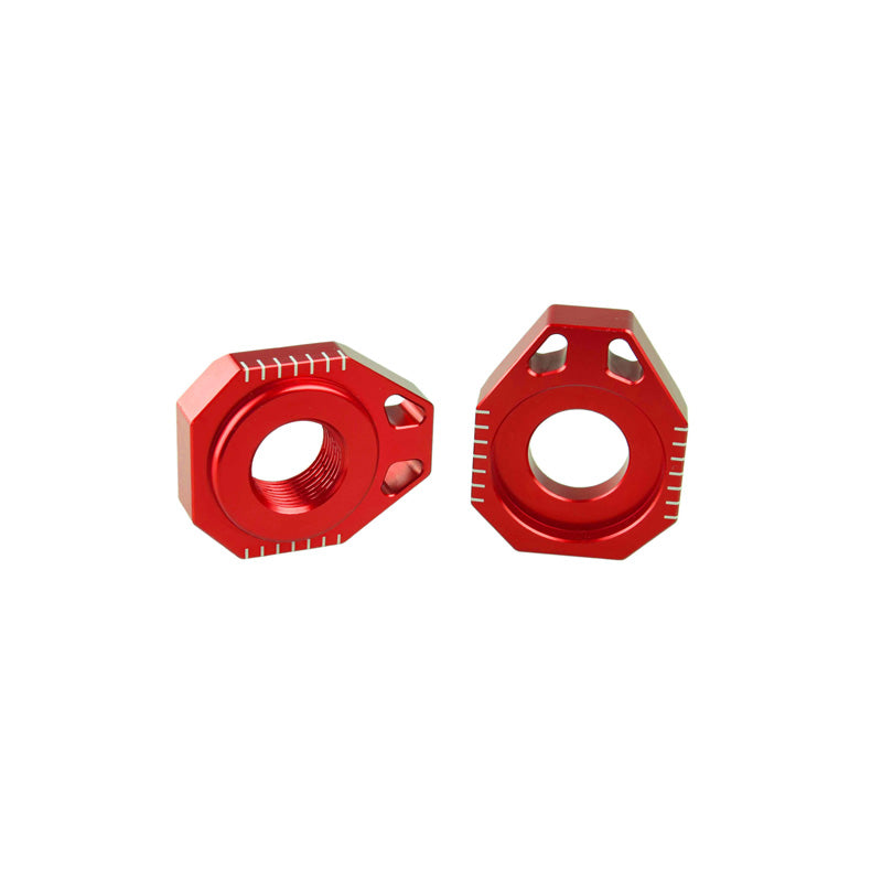Scar AXLE BLOCKS (GASGAS/HUSQ/KTM) RED