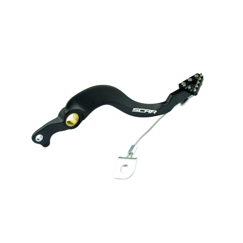 Scar REAR BRAKE PEDAL (HONDA) BLACK