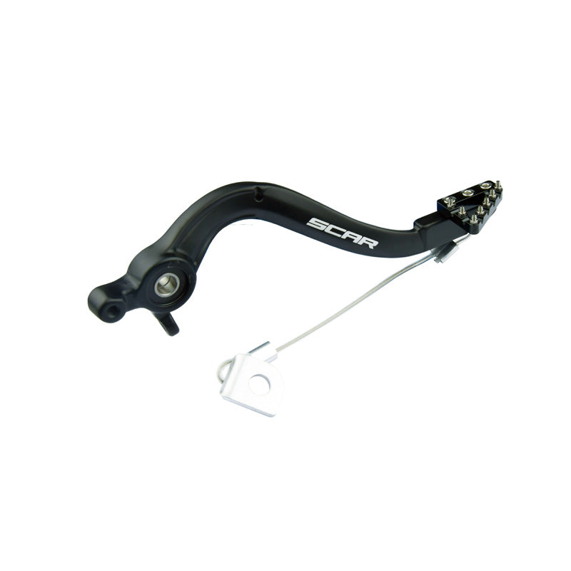 Scar REAR BRAKE PEDAL (KTM/HUSQ/GASGAS) BLACK
