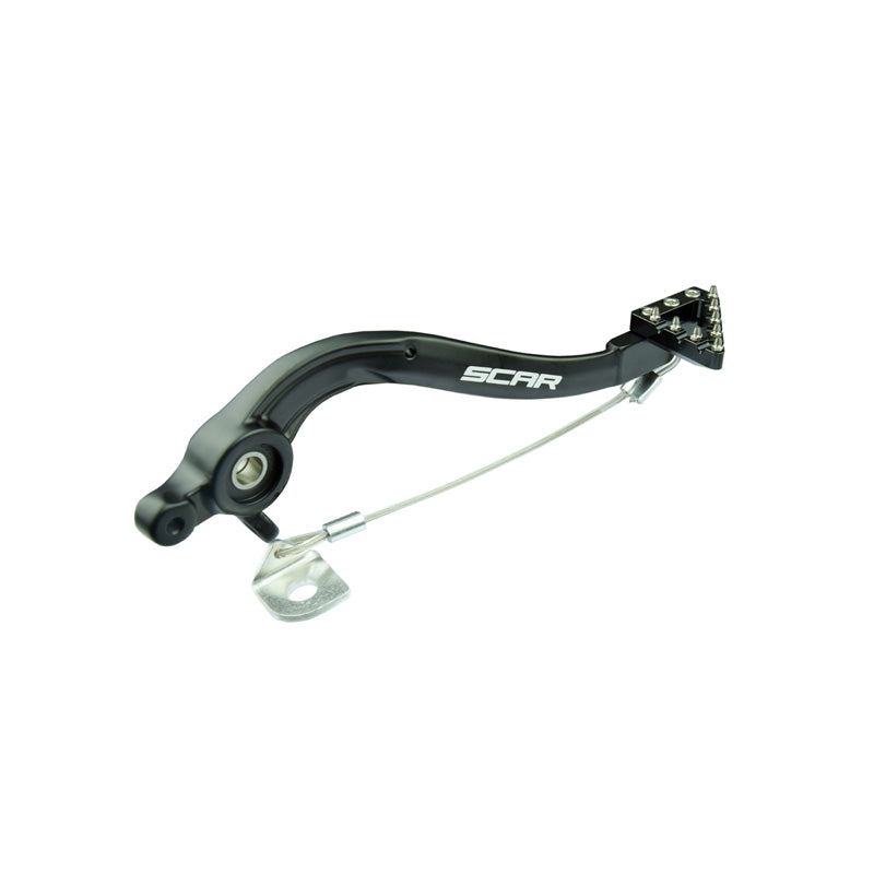 Scar REAR BRAKE PEDAL (KTM/HUSQ/GASGAS) BLACK