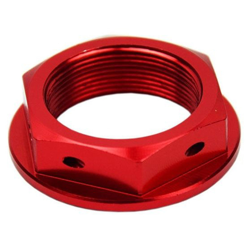 Scar STEERING STEM NUT(YAMAHA/HONDA/SUZUKI) BLUE