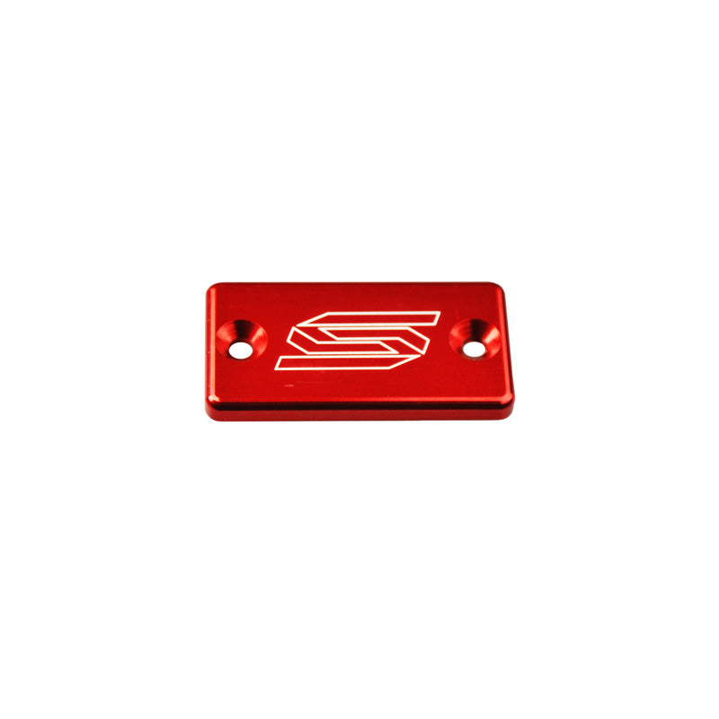 Scar FRONT BRAKE RESERVOIR COVER (KAWA/SUZUKI/YAMAHA) RED