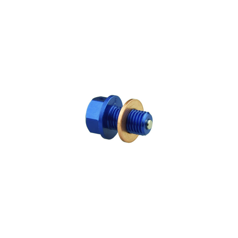 Scar MAGNETIC OIL DRAIN PLUG (YAMAHA) - BLUE