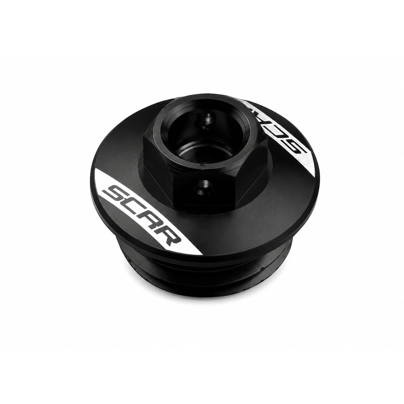 Scar OIL FILLER PLUG (KAWASAKI/SUZUKI) BLACK