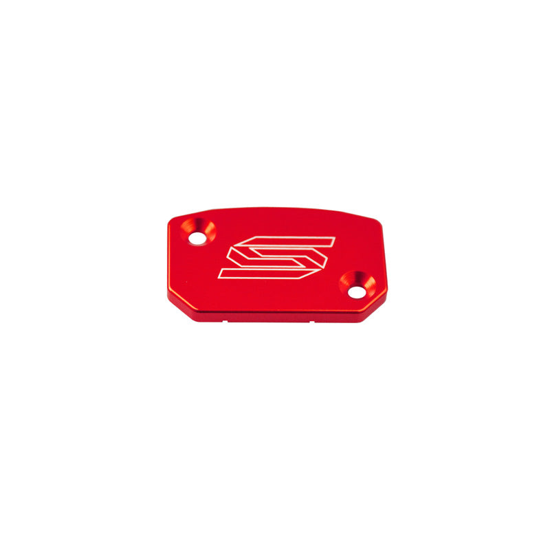 Scar FRONT BRAKE/ CLUTCH RESERVOIR COVER (BREMBO KTM/HUSQVARNA/GASGAS) RED