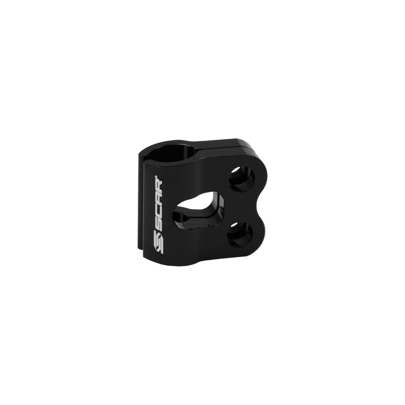 Scar BRAKE LINE CLAMP (KAWA/SUZ) BLACK