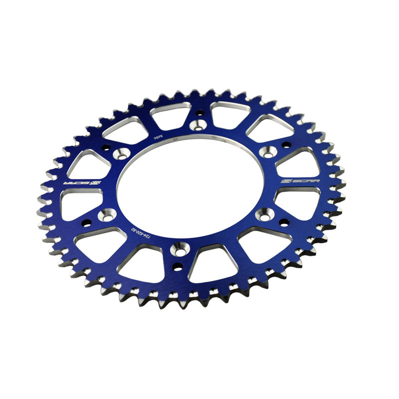 Scar REAR SPROCKET ALU. 520P 48T - (SRS130-48BL) - Blue