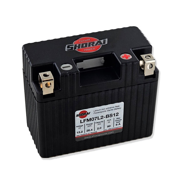 Shorai LFM07L2-BS12 Shorai Battery