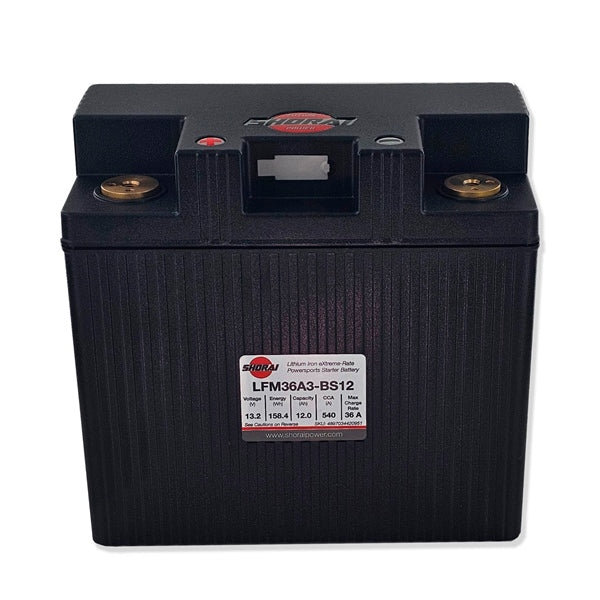 Shorai LFM36A3-BS12 Shorai Battery