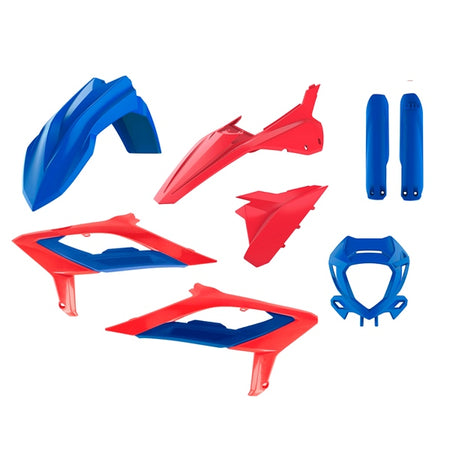 Polisport Plastic KIT Comp Bl/rd Beta