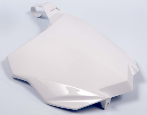 Polisport Number Plate Kawasaki White