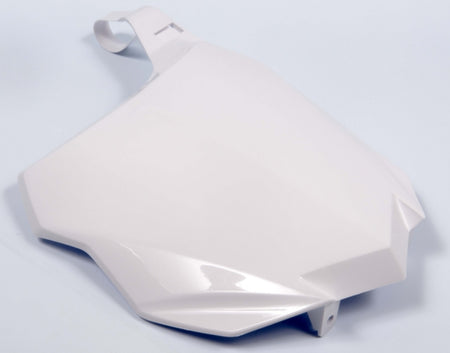 Polisport Number Plate Kawasaki White