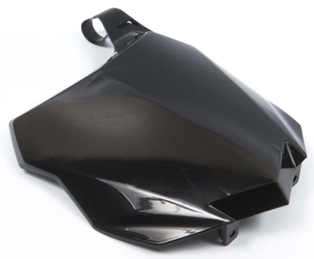 Polisport Number Plate - NUMBER PLATE KAWASAKI BLACK